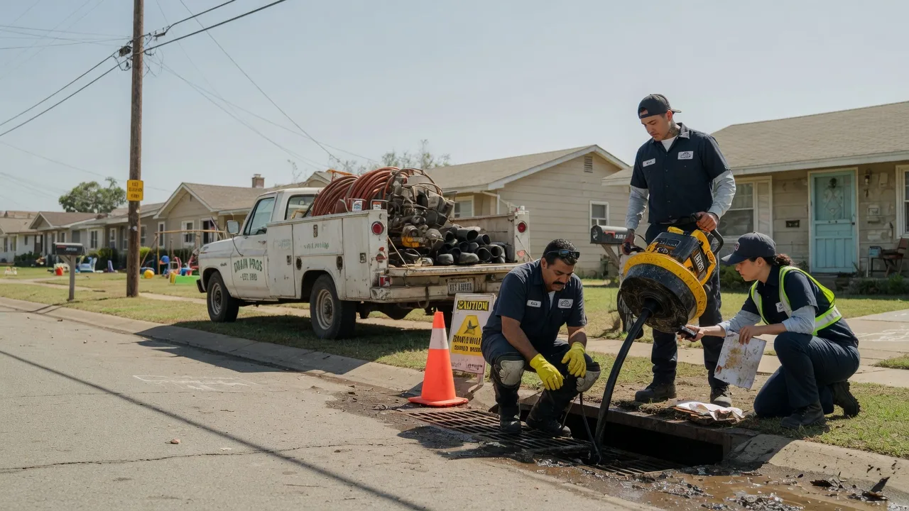 Drain Cleaning in Pettus, TX near me